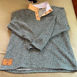 Southern Marsh 1/4 Button Sweater